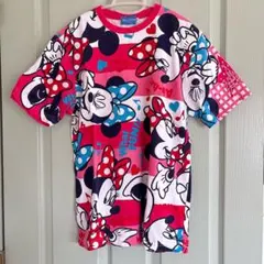 東京ディズニーリゾート ミニーマウス 総柄Tシャツ Sサイズのサムネイル