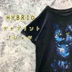 SK102 HYBRIDデカ猫プリントTシャツ