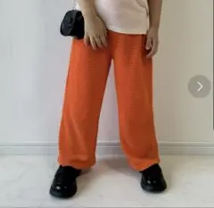 チャオパニックティピー　シアーワッフルパンツ