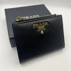 希少 PRADA☆鑑定済☆サフィアーノ 黒バイカラー プラダ財布 - メルカリ
