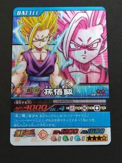 ドラゴンボールデーターカードダス　孫悟飯