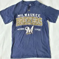 majestic ミルウォーキー・ブルワーズ MLB半袖Tシャツ - メルカリ