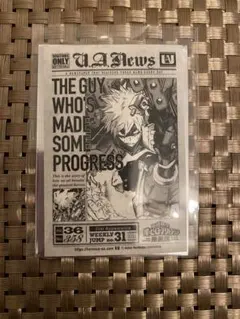 ヒロアカ　原画展　特典　ステッカー　爆豪
