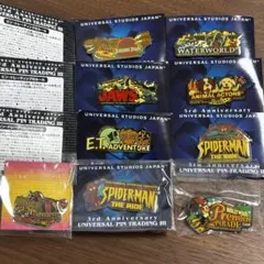 非売品】USJ 4周年 ピンバッジ 全種セット - メルカリ