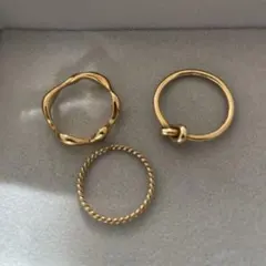 ajiro accessory リング　セット