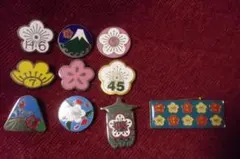 金属工芸品：昔の複製品バッジ6個 - メルカリ