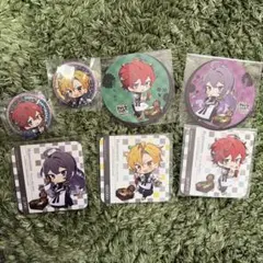 ヒプマイ麻天狼　スイパラコラボ　コースター　缶バッジ