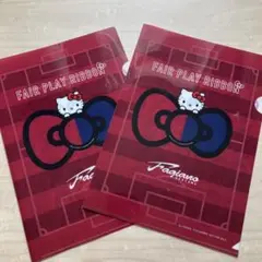 ファジアーノ岡山 サンリオ ハローキティ クリアファイル 2枚セット