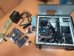 【動作確認済】自作PC i7-4790 / 24GB / SSD / Win10 / 予備マザー・電源付 動作確認済】自作PC i7-4790 / 24GB / SSD / Win10 / 予備マザー・電源付