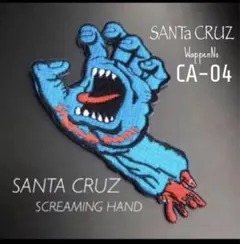 BIG⚡SANTACRUZ❒スクリーミングハンド✊サンタクルーズ✴ワッペン