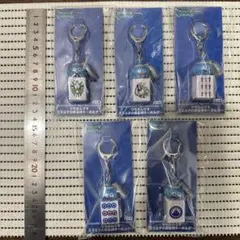 ドラゴンクエストウォーク　ツモるんです　麻雀牌キーホルダー　5種