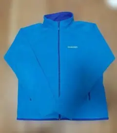 mont-bell フリースジャケット 水色　シャミース　袋おまけ付き