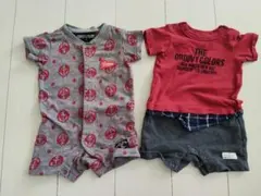 ※お値下げ　GROOVY COLORS ロンパース2点セット 70cmのサムネイル