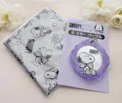 スヌーピー　１番くじ　エコバッグ　ミラー