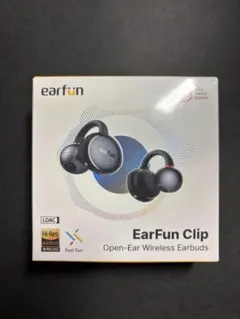 EarFun Clip 新品未開封 ワイヤレスイヤホン シルバーグレー