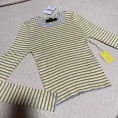新品タグ付き FOREVER 21 ボーダー長袖トップス Mサイズ
