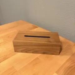 ニトリ　木製ティッシュケース　ティッシュボックス