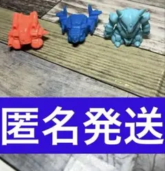 【当時物】SDガン消し 2個　聖戦士ダンバイン　ボゾン 3体セット ガシャポンのサムネイル
