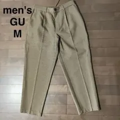 メンズ　パンツ　ポリエステル　ジーユー　茶　ベージュ　Mのサムネイル