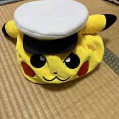 ポケモン ピカチュウ ぬいぐるみ帽子〜キャプテンピカチュウ〜
