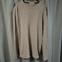BROWNY STANDARD ワッフルニット ベージュ Lのサムネイル