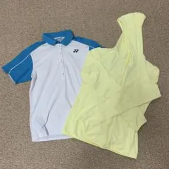 YONEX ヨネックス　テニスウェア　ポロシャツ　レディースMエアリズムパーカー