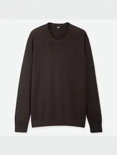 【新品】ユニクロ エクストラファインメリノウールクルーネックセーター メンズ S