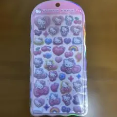 即日発送　正規品　サンリオ　コットンパフィーシール　新品　ハローキティ