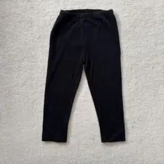 黒のロングパンツ ポケット付き プティマイン