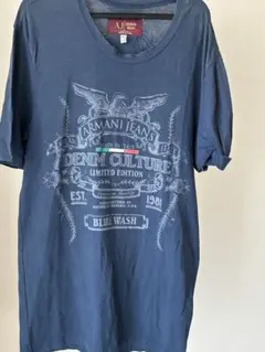 ARMANI JEANS Tシャツ ネイビーのサムネイル