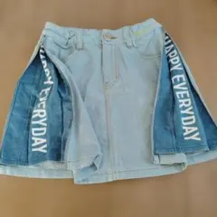 ジェニィラブ　デニムスカート　130cm 女の子