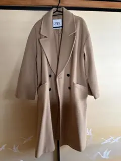 ZARA 新品未使用 ショート丈ダブルブレストコート - メルカリ