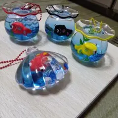 まとめ売り オイルチャーム 金魚 ヨーヨーキーホルダー 可愛い 夏祭り