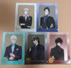 【匿名配送】刀剣乱舞 クリアファイル セブンイレブン 全5点