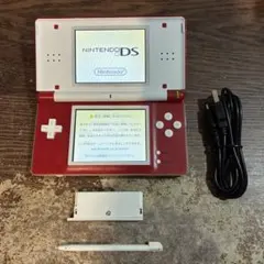 ☆充電器付き☆ニンテンドーDS Lite レッド×ホワイト