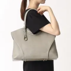 トフ＆ロードストーン ビアントート グレージュ L 美品のサムネイル