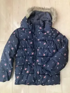 GAP KIDS 花柄中綿コート Lサイズ　140