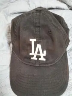 New Era LAロゴ ベースボールキャップ 黒
