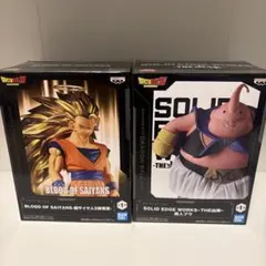 ドラゴンボールZ 超サイヤ人3孫悟空、魔人ブウフィギュアセット