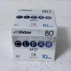 新品Victor MD-80QX10 録音用MD 10パック mini disk - メルカリ