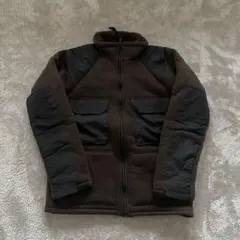 90s GEN1 LEVEL7 のインナーブラウン M ジップアップジャケット