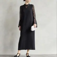 AIMER ブラウス付マルチWAYIラインパーティードレス　Mサイズ