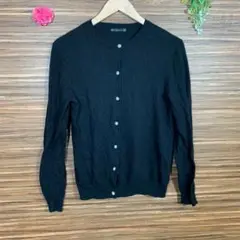 ZARA ザラ️ ニット カーディガン Mサイズ 黒 ブラック レディース