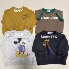 【子供服まとめ売り】4着セット　GAP champion MARKEY'S