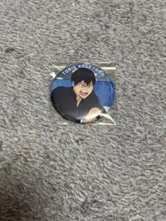 ハイキュー　まねきねこ　ホログラム缶バッジ　影山飛雄