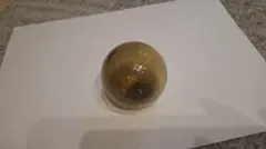 レア ガラス玉 黄色 約5.5㎝