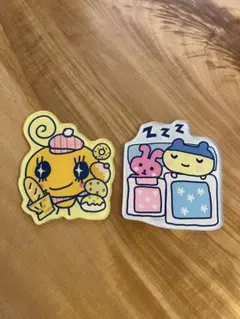 【シークレット】たまごっち サンキューマート ランダムステッカー(アクリル)