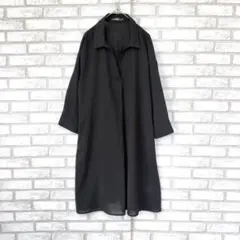 SUREVE ジュリーブ　スキッパーシアーワンピース　黒　L アベイルのサムネイル