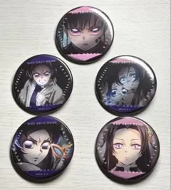 劇場版　鬼滅の刃　ものがたる眼差し　缶バッジ　胡蝶しのぶ　カナエ　栗花落カナヲ