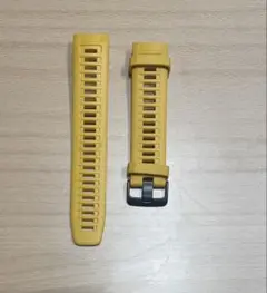 イエロー シリコンバンド ブラックバックル